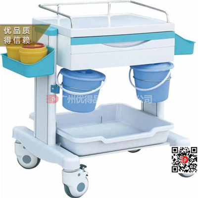 ABS推車 護士多功能推車送藥車 醫(yī)院使用儀器車