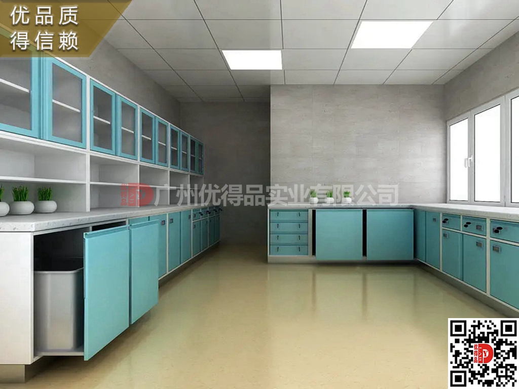 廣東省廠家定制醫(yī)院治療室操作臺 護(hù)士站治療室配藥柜液體柜吊柜