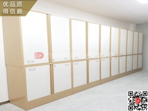 钢制木质铝制医用更衣柜储物柜多层多格更衣柜直销