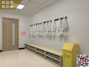 山东青州医院储物柜员工宿舍更衣柜医院员工换鞋柜