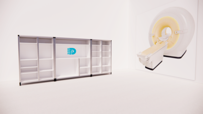 厂家定制无磁线圈柜医学影像科新磁共振机房无磁线圈柜厂家供货无磁线圈柜